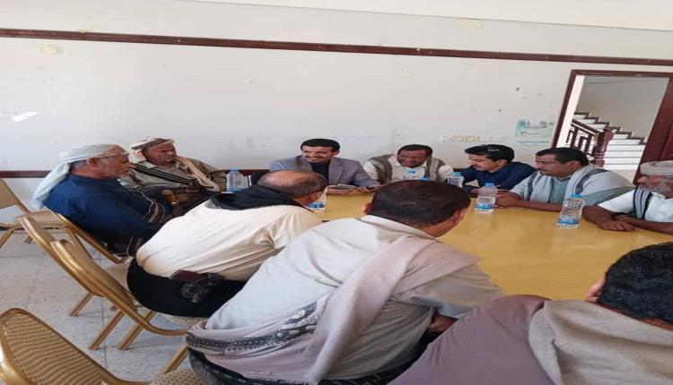 برئاسة الوكيل شمح، استكمال إجراءات الاستلام والتسليم لمدير عام مديرية مرخة السفلى