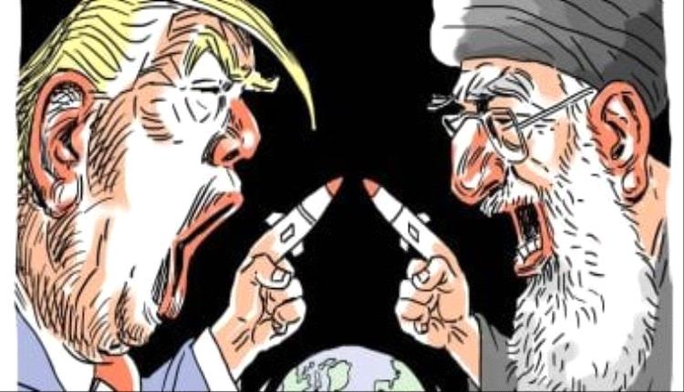 الحدث بالكاريكاتير:التوتر المتصاعد بين أمريكا وإيران