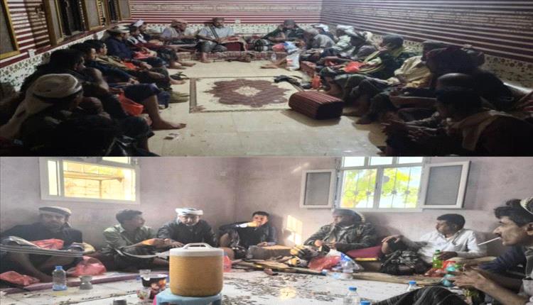 بقيادة العميد حيدرة السيد.. 
جهود امنية وصلح لتهدئة التوتر بالثأر القبلي بين ٱل علي وآل بلعيدي بأبين