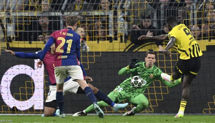 دورتموند يفوز بثلاثية.. وبرشلونة إلى نصف النهائي
