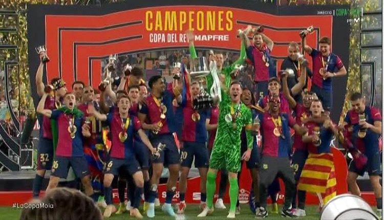 برشلونة يكرس تفوقه على ريال مدريد ويحرز كأس إسبانيا
