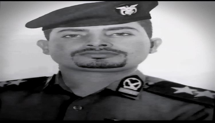 إدارة أمن محافظة أبين تنعي استشهاد أحد ضباطها المخلصين الملازم ناصر عبدالله الهارش.
