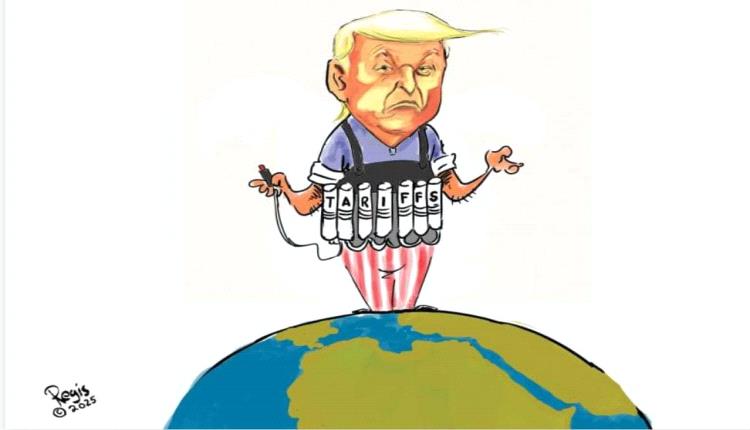 الحدث بالكاريكاتير:ترامب والعالم