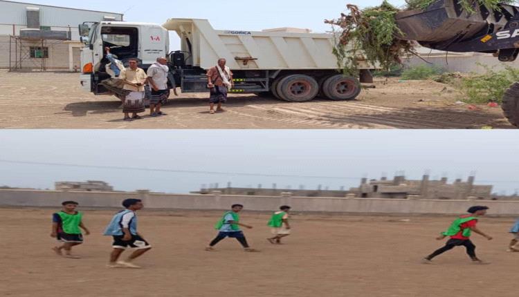 جهود مكتب الشباب والرياضة تُمكّن ناشئي الشرارة من استئناف تدريباتهم بملعب حمدين صالح