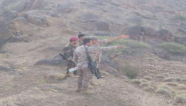 قائد اللواء الثاني حزم يشيد بصمود أبطال القوات الجنوبية في المواقع الأمامية لجبهة كرش الحدودية