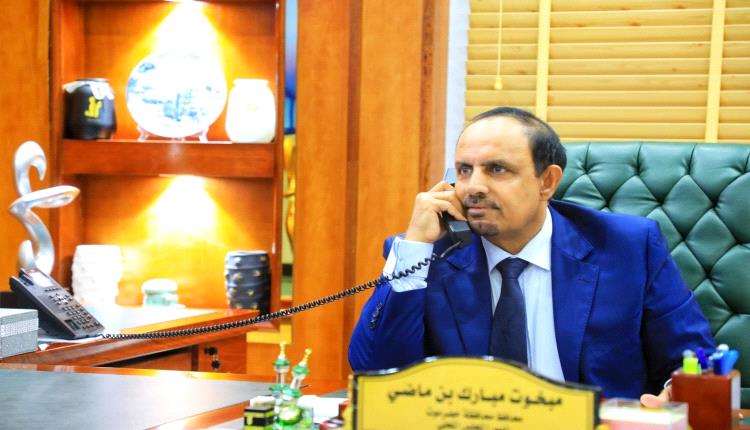 محافظ حضرموت يتابع أوضاع مديريات الوادي والصحراء ويطمئن على الإجراءات الاحترازية لمواجهة أي تداعيات محتملة للموجة الثانية من الأمطار