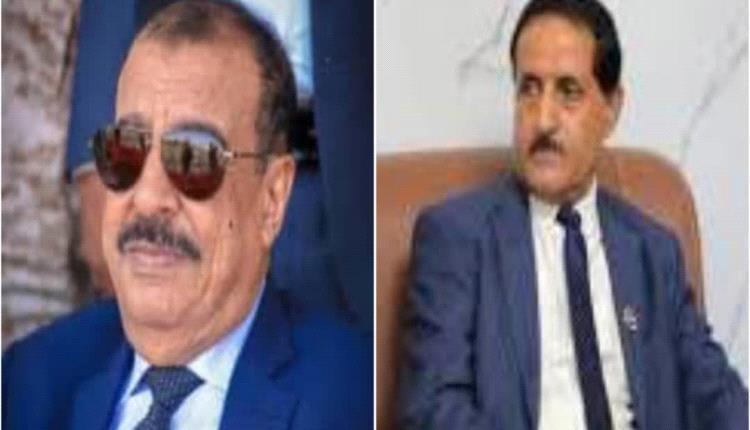 الشقي يُعزّي اللواء أحمد سعيد بن بريك بوفاة شقيقه عبدالله