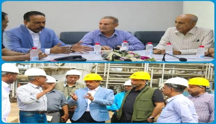 تعاون بين مصافي عدن و صندوق صيانةالطرق لتأمين الإسفلت محلياً وخفض التكاليف