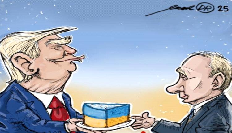 الحدث بالكاريكاتير:نجاح قمة السلام في ألاسكا
