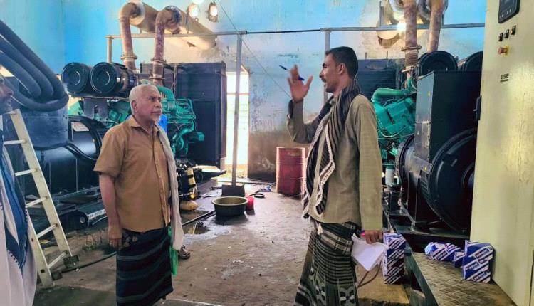رئيس تنفيذية انتقالي أحور يتفقد محطة الكهرباء ويوجه بسرعة إصلاح المولد المعطّل