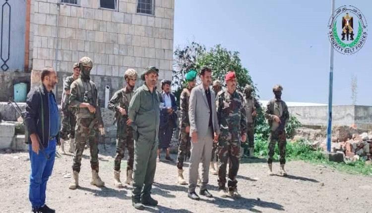 العميد الربيعي يزور حزام يافع ويُشيد بجاهزيته القتالية وإنجازاته الأمنية