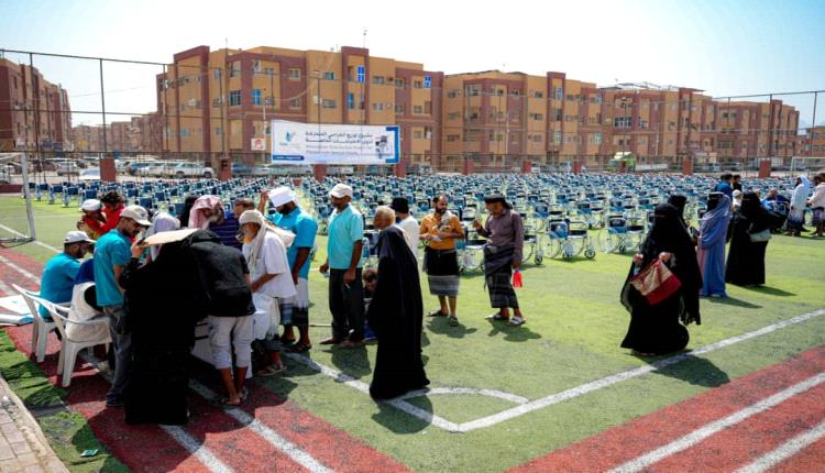 بيور هاندز تدعم ذوي الإعاقة بـ 740 وسيلة مساندة في عدة محافظات يمنية