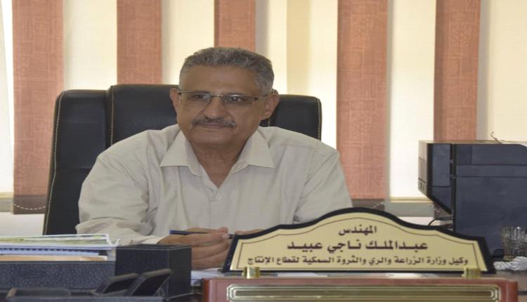 وكيل وزارة الزراعة والري لقطاع الإنتاج:نطالب السلطة المحلية بتوفير اعتمادات لقطاع الزراعة وموازنة تشغيلية لقطاع الري