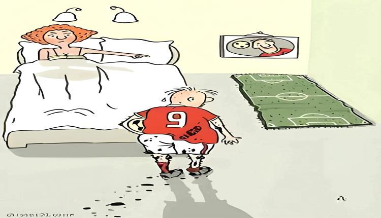 الحدث بالكاريكاتير:خلي الرياضة تنفعك