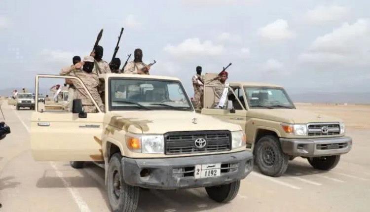 تحرك قوة من النخبة الحضرمية إلى وادي حضرموت للمشاركة في تثبيت الأمن والاستقرار