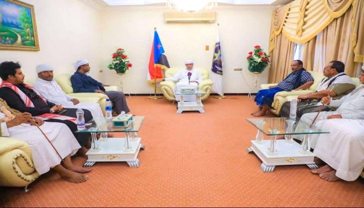 الكثيري يلتقي وفد بني تميم في سيئون ويؤكد: النصر تحقق بتلاحم الجنوبيين ولن نسمح بإرباك المشهد