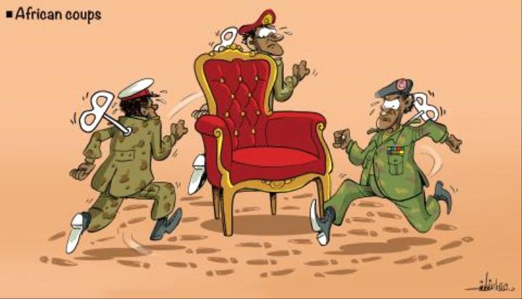 الانقلابات في أفريقيا