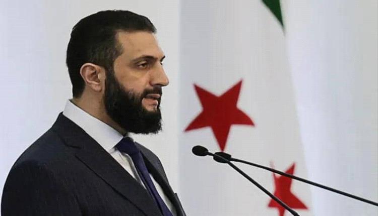 الشرع: نريد سوريا قوية تعيد تموضعها في محيطها العربي والإقليمي