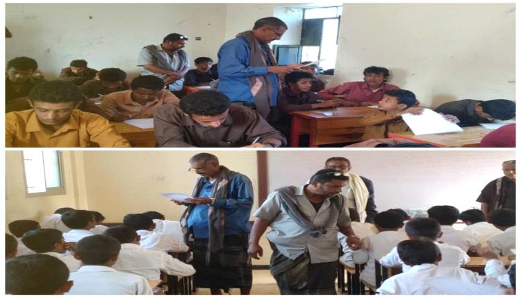 تدشّين امتحانات الفصل الدراسي الأول 2026/2025  بمدرسة الفقيد بن عديو لتعليم الأساسي والثانوي في حبان