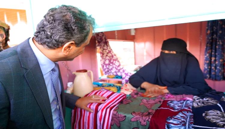 وزير الدولة لملس يفتتح المساحة الآمنة للنساء 