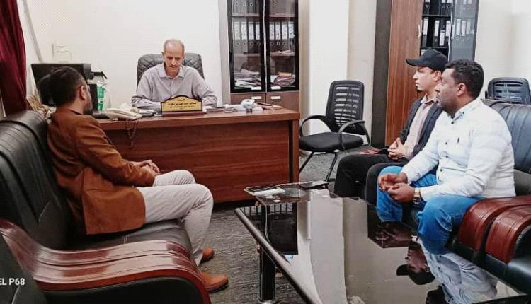 مدير عام مكتب الشؤون الاجتماعية والعمل بلحج يستقبل مؤسسة شباب أبين ويؤكد دعم المكتب لبرامجها القادمة