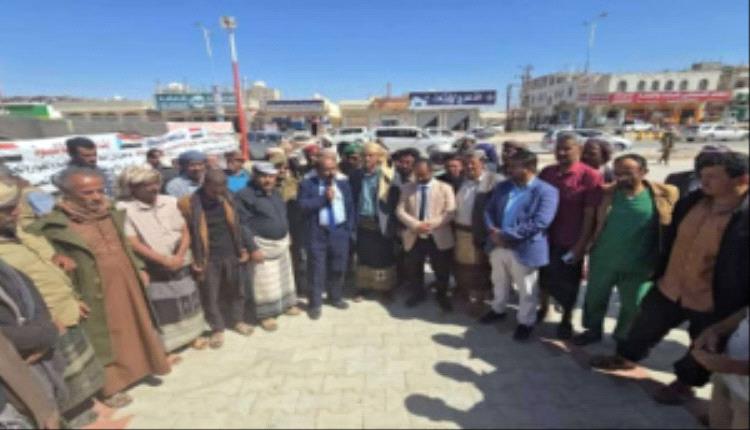 القطاع الصحي في شبوة ينضم إلى مخيم الاعتصام المفتوح في عتق