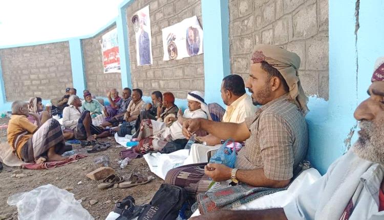 مخيم الاعتصام بكرش يشهد توافداً  جماهيري في  اليوم الثالث عشر من الاعتصام المفتوح