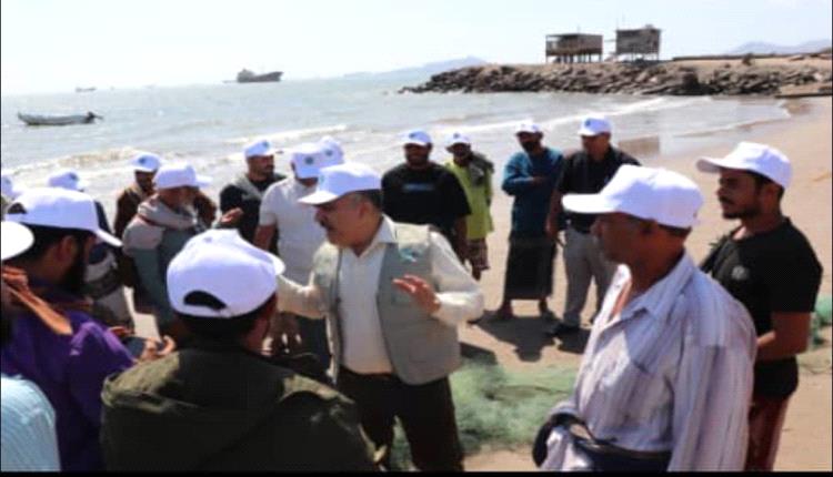 الهيئة الإقليمية (PERSGA) والهيئة العامة لحماية البيئة:  برنامج توعية وتواصل مع صيادي جمعية المهرام والحسوة( مديرية البريقة -عدن)