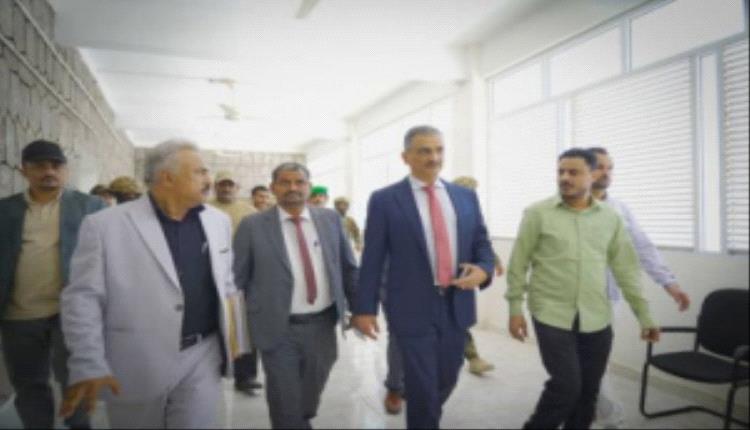 لملس يطّلع على سير أعمال تأهيل مكتب التعليم الفني بعدن ويؤكد دعم تطوير التدريب المهني