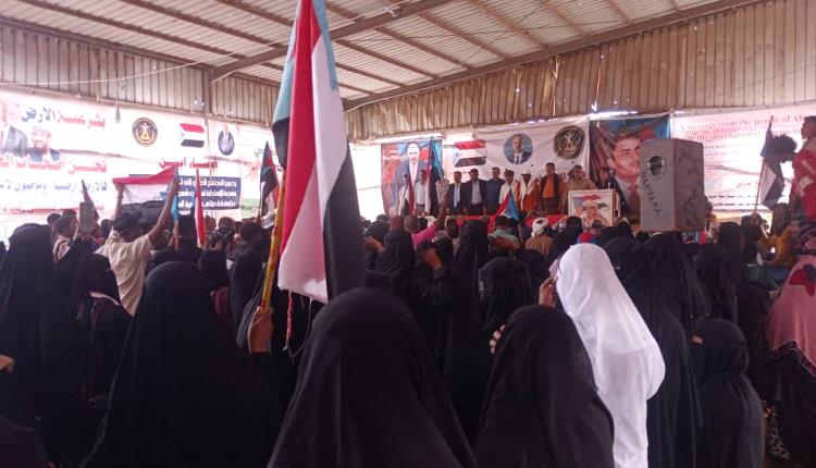 المطلب الشعبي للمعتصمين في ابين استعادة الدولة الجنوبية