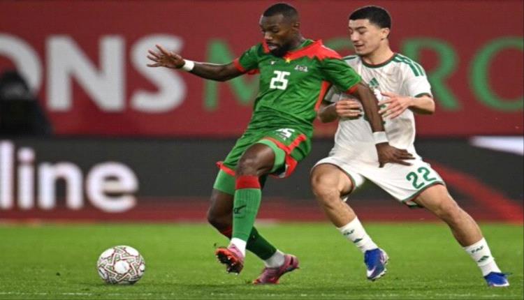 الجزائر تفوز على بوركينا فاسو في أمم أفريقيا