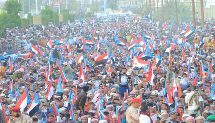 أبناء حضرموت يحتشدون في سيئون بمليونية «النصر وإعلان دولة الجنوب العربي»
