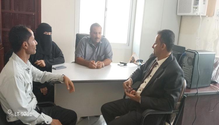 رئيس انتقالي المسيمير يسلم التقارير والإنجازات للإدارة التنظيمية بمحافظة لحج