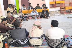 بيان اجتماع القيادات الأمنية والعسكرية والمشايخ لتعزيز الأمن والاستقرار في منطقة خبر المراقشة