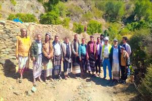 بتوجيهات محافظ أبين تنفيذ نزول ميداني لدراسة إنشاء حاجز مائي في رخمة بيافع رصد