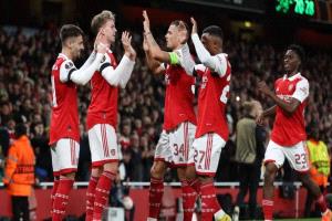 أرسنال يتألق ويهزم كلوب بروج بثلاثية خارج الأرض