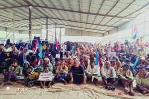 لليوم السابع على التوالي.. إقبال جماهيري واسع على مخيم الاعتصام المفتوح بالعاصمة زنجبار