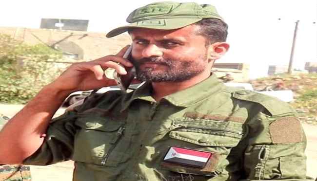 إدارة أمن يافع رصد تعزي في استشهاد قائد قوات الطوارئ بالحزام الأمني في مديريات يافع، القائد البطل خالد قماطة