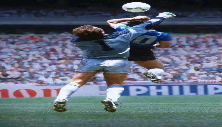 تاريخ كأس العالم: 
هدف مارادونا باليد
