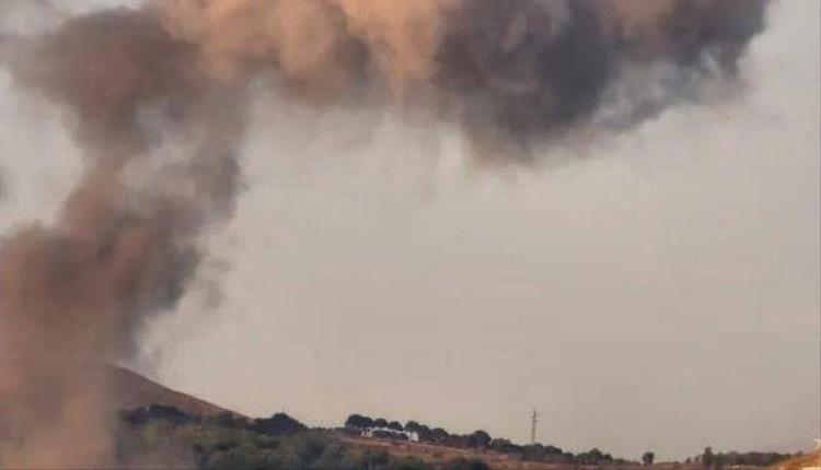 الاحتلال يشن غارات جوية عنيفة على جنوب لبنان