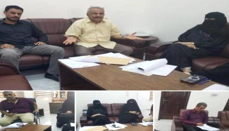 مدير عام التعليم الفني والتدريب المهني يترأس اجتماعا للجنة الاختبارات بالعاصمة عدن