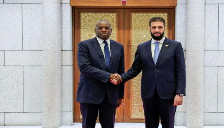 وزير خارجية بريطانيا يزور دمشق ويلتقي الشرع