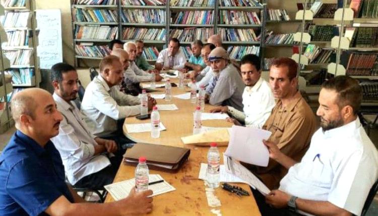 مجلس كلية الضالع الجامعية يناقش ترتيبات العام الأكاديمي الجديد