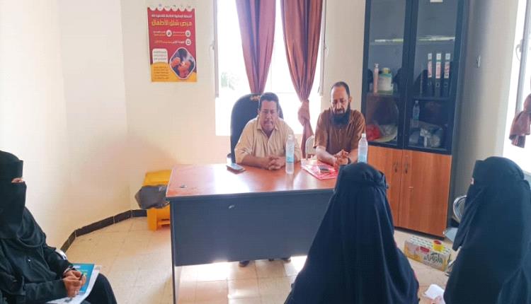 مكتب الصحة العامة والسكان م/خنفر يدشن الدورة التدريبية للتثقيف الصحي استعدادا للحملة الوطنية الطارئة ضد مرض شلل الأطفال الجولة الأولى
 يوليو 2025