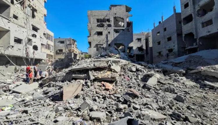 أستشهاد 23 فلسطينيًا في قصف إسرائيلي على مدينة غزة