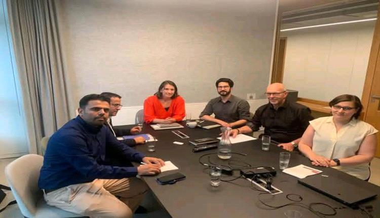 ممثل المجلس الانتقالي لدى ألمانيا يبحث مع مؤسسة بيرجهوف تطورات الأوضاع في الجنوب
