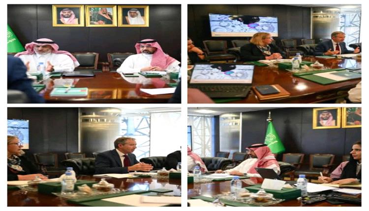 مساعد المشرف العام للبرنامج السعودي لتنمية وإعمار اليمن يبحث التعاون التنموي مع البعثة البريطانية