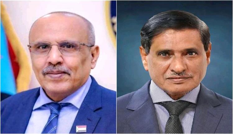 الكثيري يطمئن على صحة اللواء البحسني ويتمنى له الشفاء العاجل
