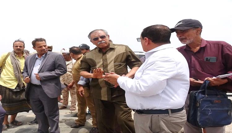 من كواليس مشروع سد حسان..
( شجرة المحافظ أبوبكر حسين )