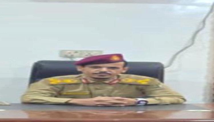 رئيس إنتقالي خنفر يهنئ العميد نصر عاطف المشوشي بتعيينه قائداً لمحور أبين وقائداً لقوات الدعم والأسناد في المحافظة
